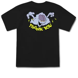 Thank You Static T-Shirt - Black Computer Programs Bubble Wrap
