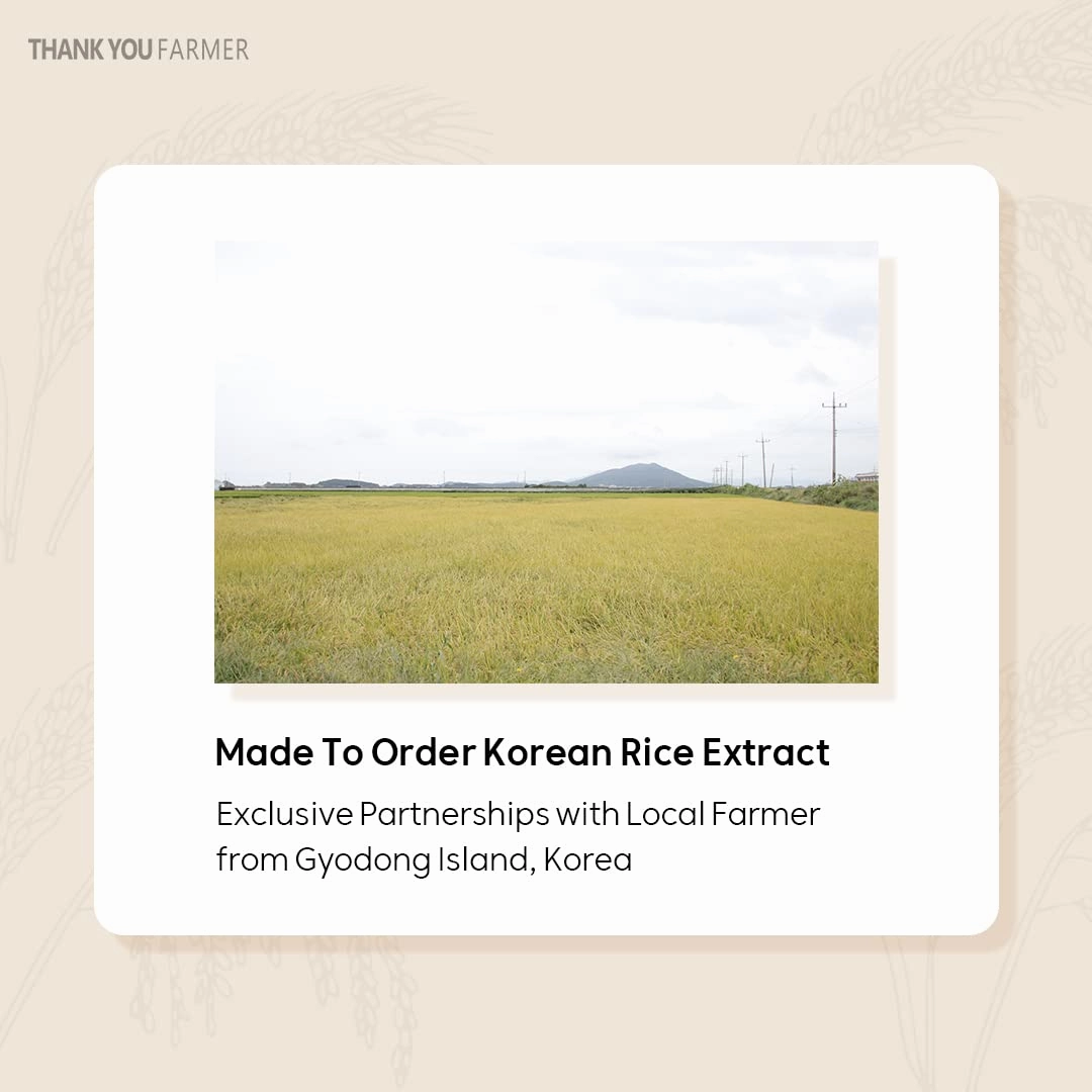 Thank You Farmer Rice Pure Gel and Cream