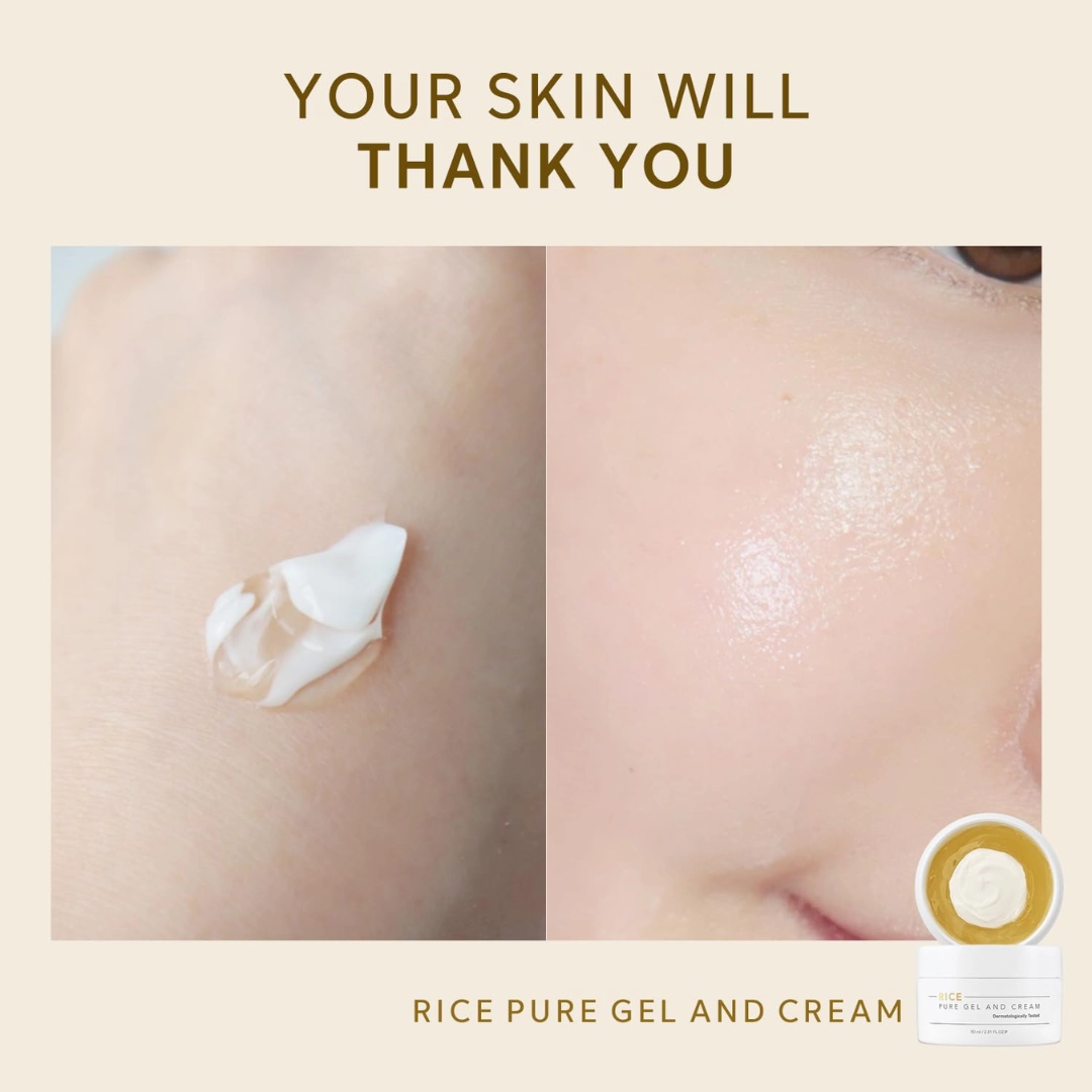 Thank You Farmer Rice Pure Gel and Cream