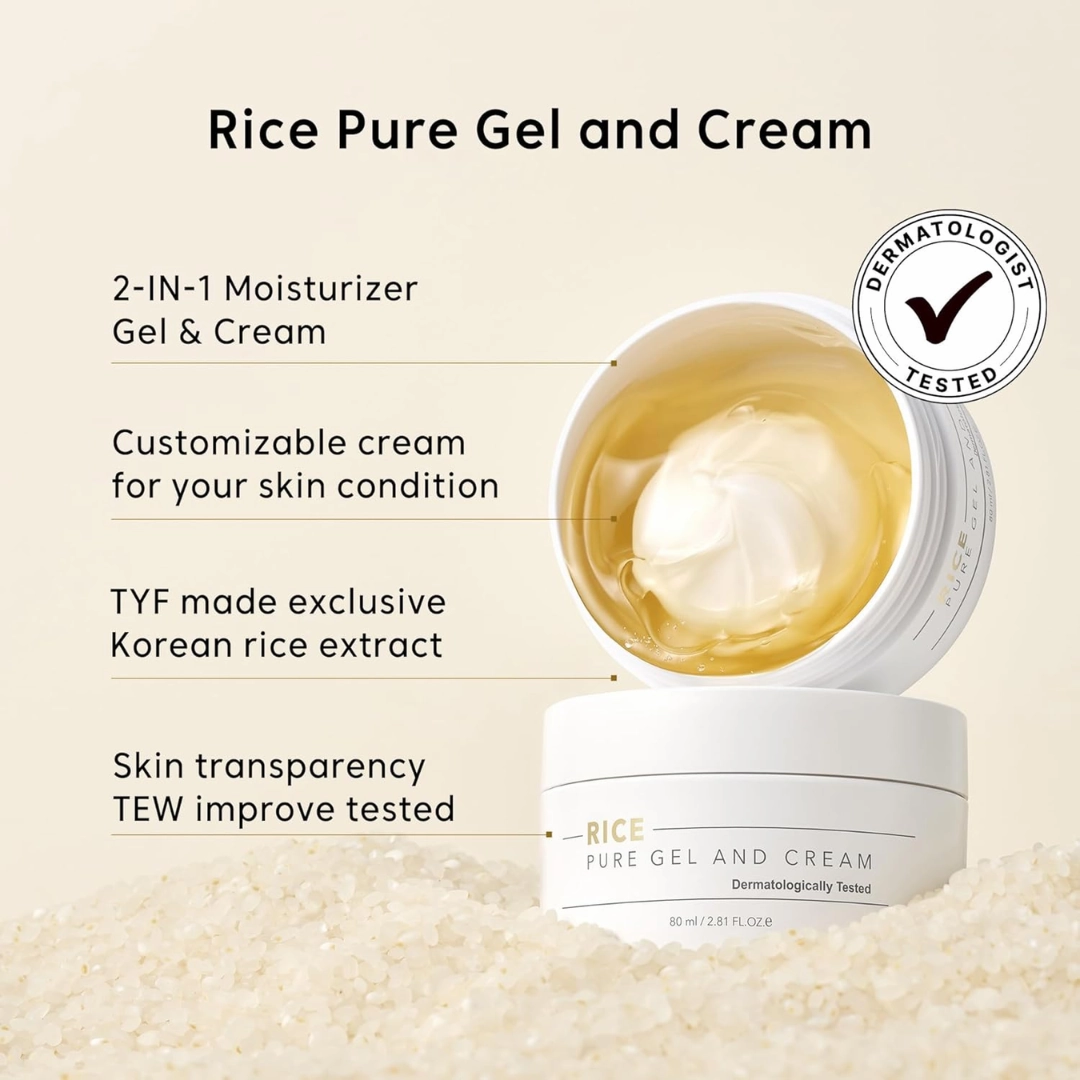 Thank You Farmer Rice Pure Gel and Cream