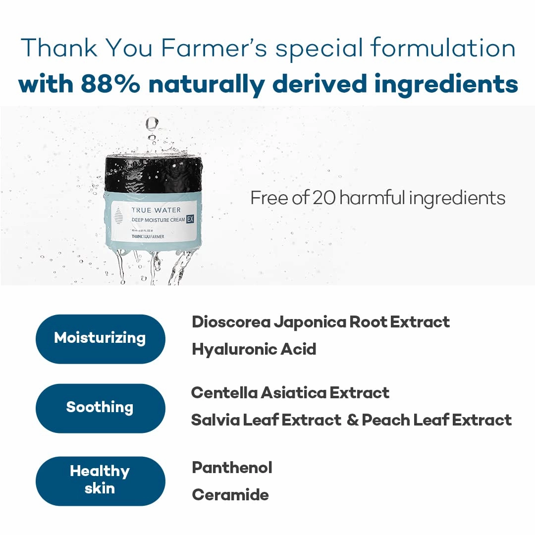 Thank You Farmer True Water Deep Moisture Cream EX