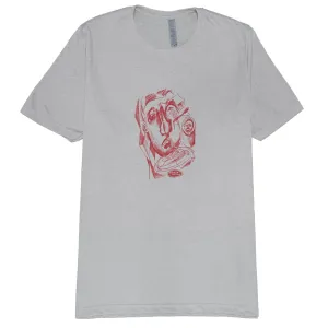 The Heated Wheel Sorry Burt T-Shirt - Silver Ebooks Jumpsuits