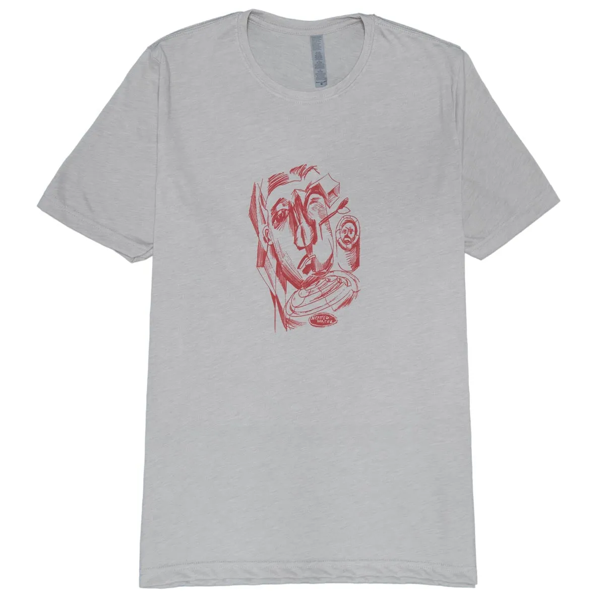 The Heated Wheel Sorry Burt T-Shirt - Silver Ebooks Jumpsuits