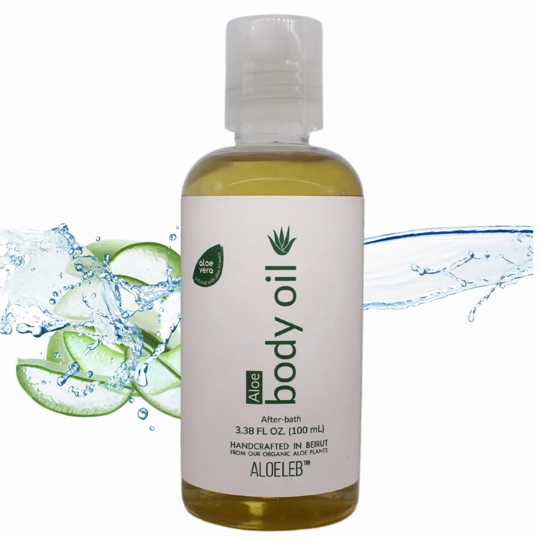 The AloeLab After-Bath Body Oil For Normal Skin 100ml