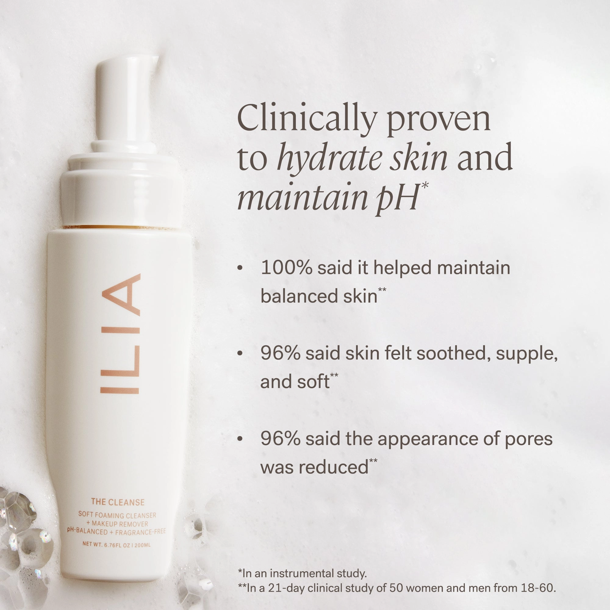 The Cleanse Soft Foaming Cleanser   Makeup Remover