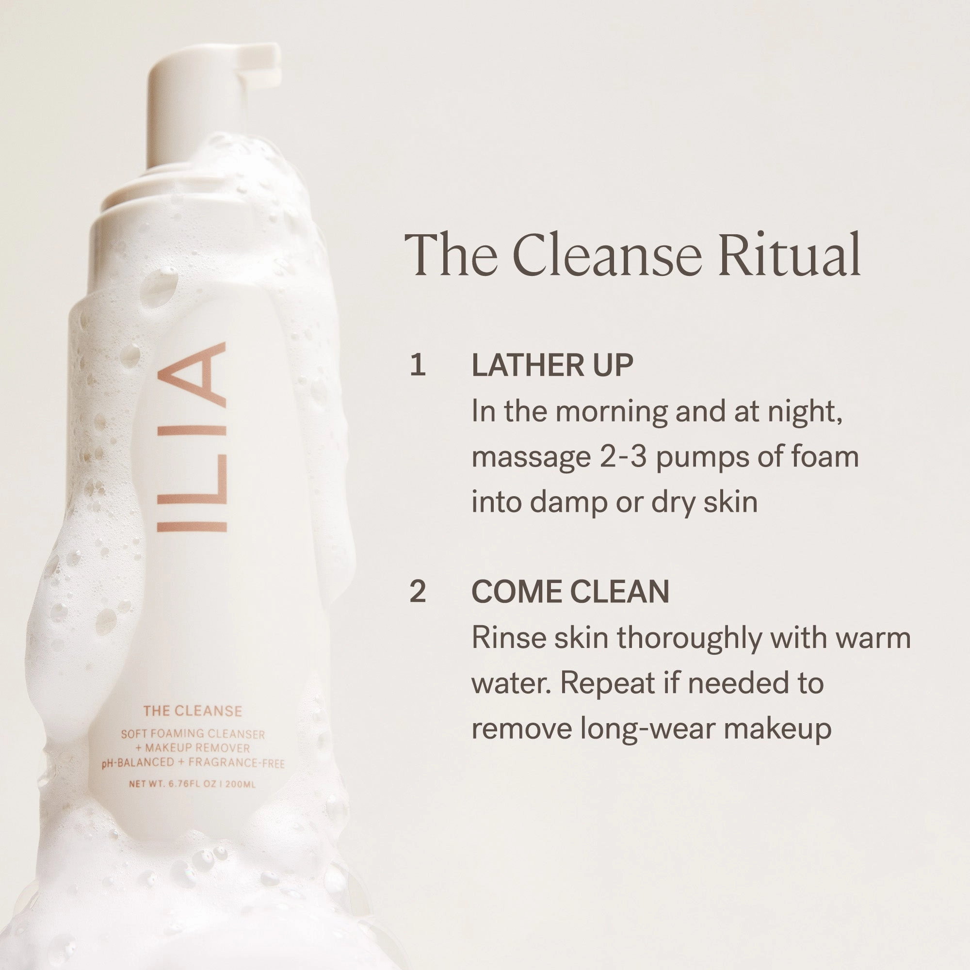 The Cleanse Soft Foaming Cleanser   Makeup Remover