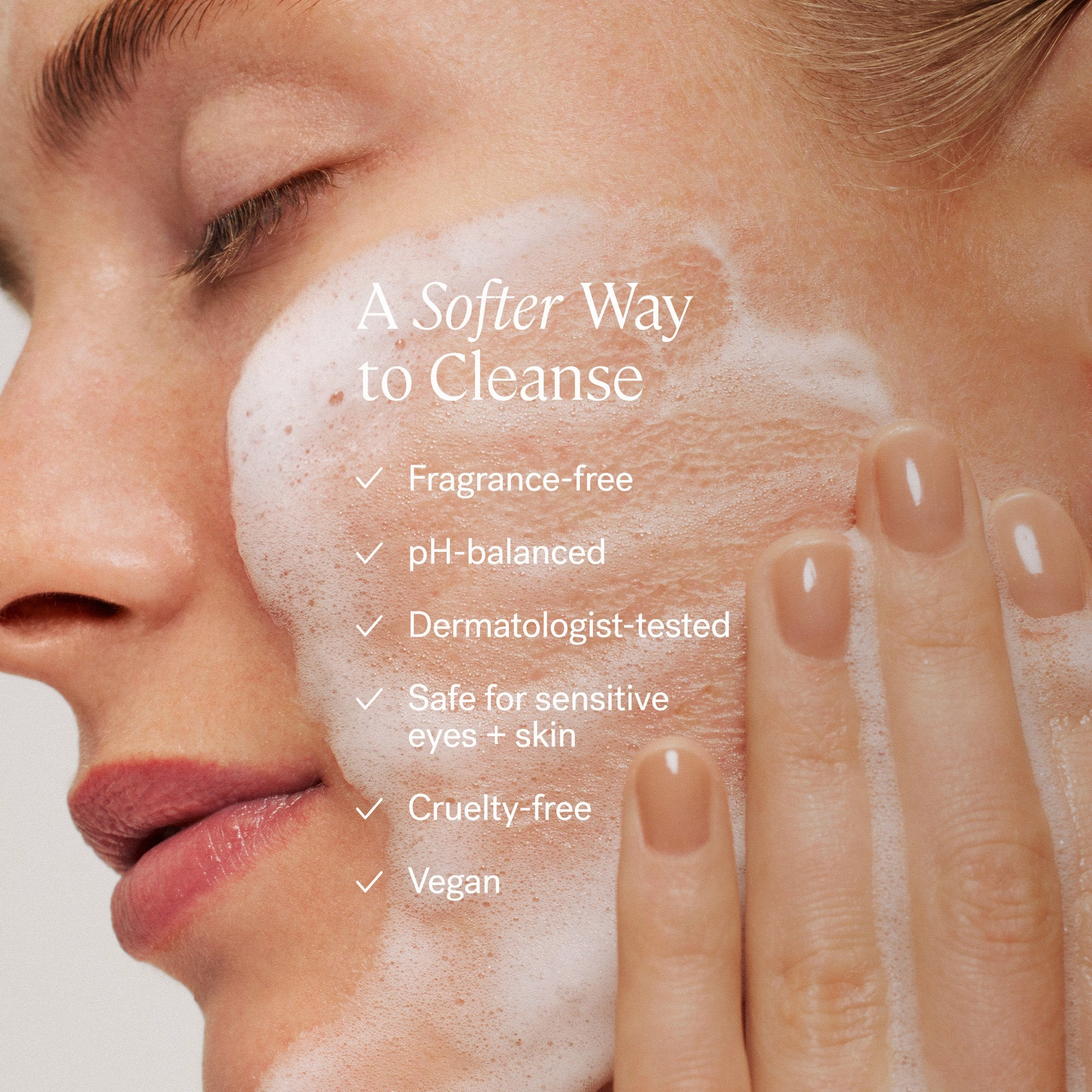 The Cleanse Soft Foaming Cleanser   Makeup Remover