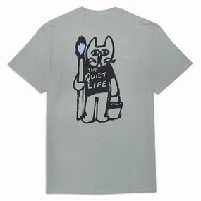 The Quiet Life Art & Design Studio T-Shirt - Stonewash Green Deodorant Personal Care