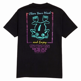 The Quiet Life Outdoor Division T-Shirt - Black Skin Care Conditioner