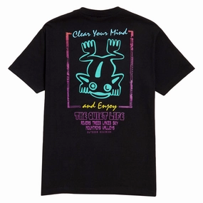 The Quiet Life Outdoor Division T-Shirt - Black Skin Care Conditioner