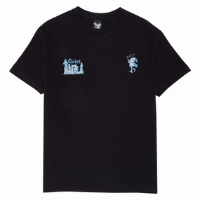 The Quiet Life Quiet Kingdom T-Shirt - Black Online Shopping Backpacks