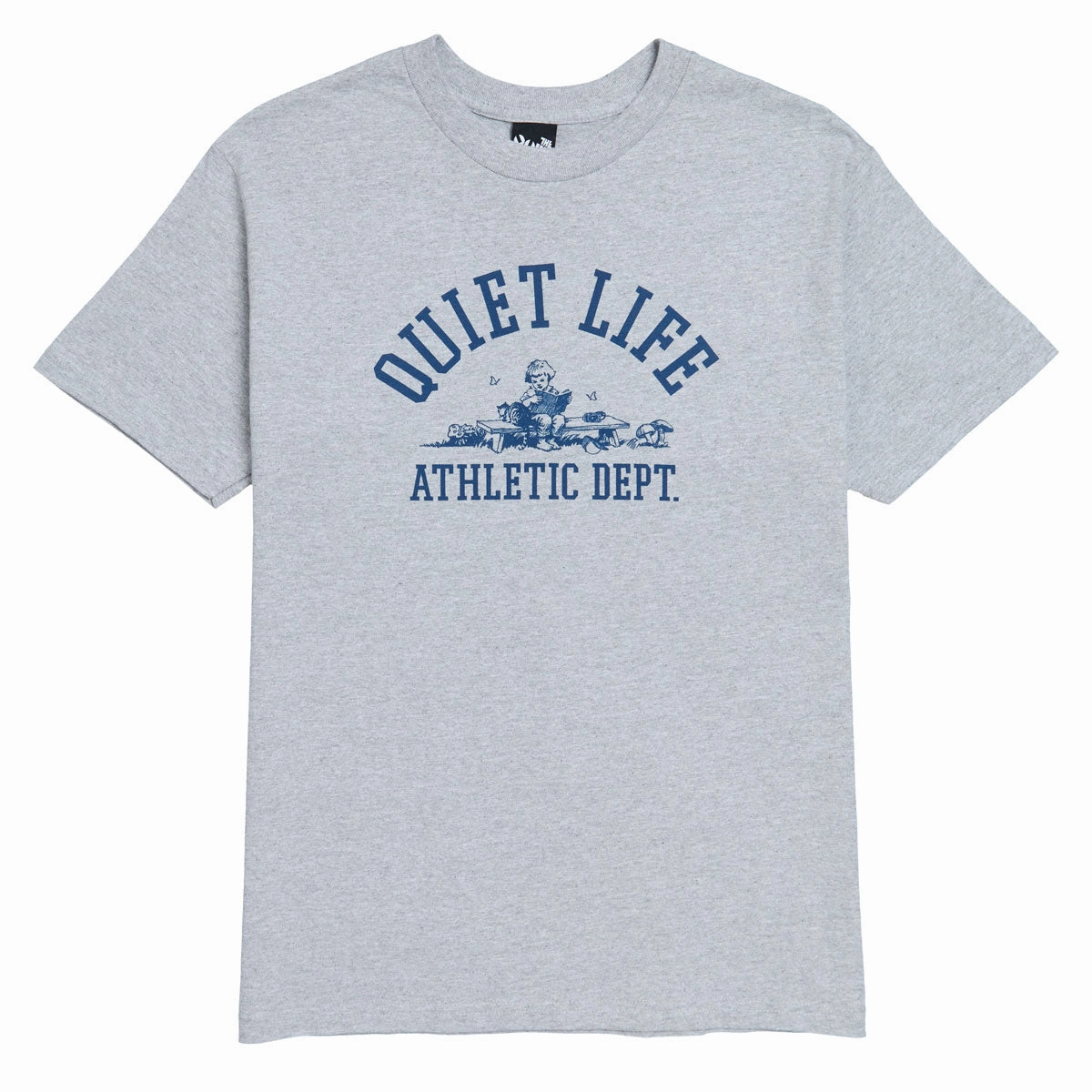 The Quiet Life Quiet Life Athletic Dept. T-Shirt - Heather Grey Costumes Backpacks