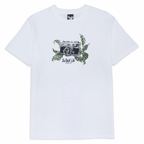 The Quiet Life Swanski Camera T-Shirt - White Textbooks Figurines
