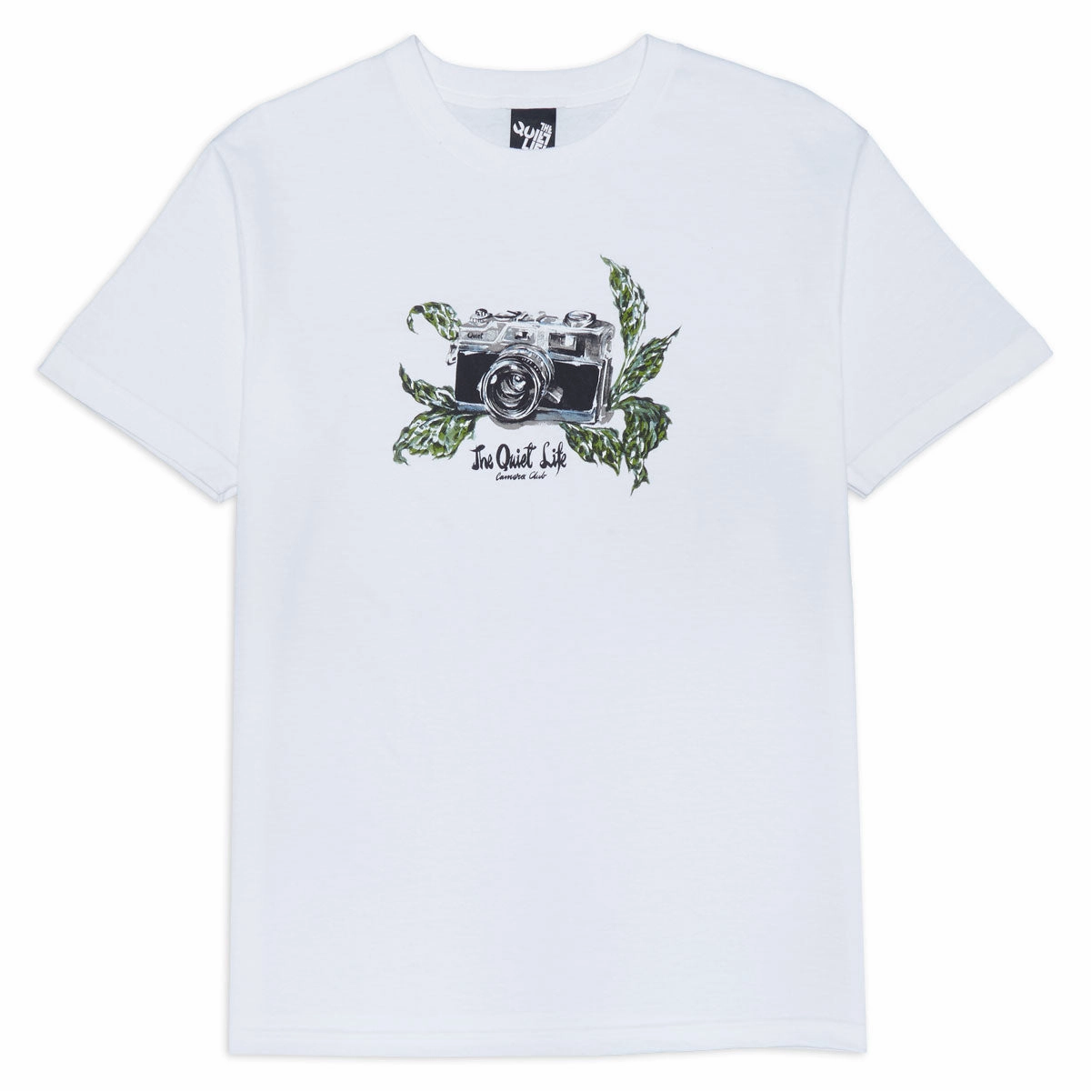 The Quiet Life Swanski Camera T-Shirt - White Textbooks Figurines