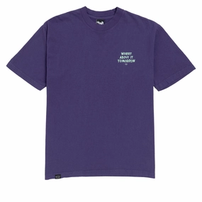 The Quiet Life Worry About It Tomorrow T-Shirt - Purple Cruise Ships Outfit Ideas