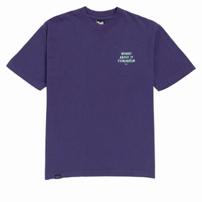The Quiet Life Worry About It Tomorrow T-Shirt - Purple Cruise Ships Outfit Ideas