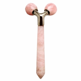 The Rose Quartz Tension Melting Massager for Face & Neck
