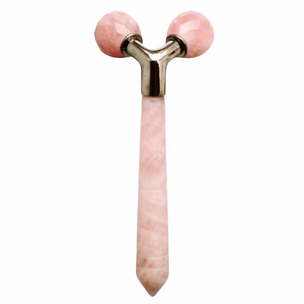 The Rose Quartz Tension Melting Massager for Face & Neck