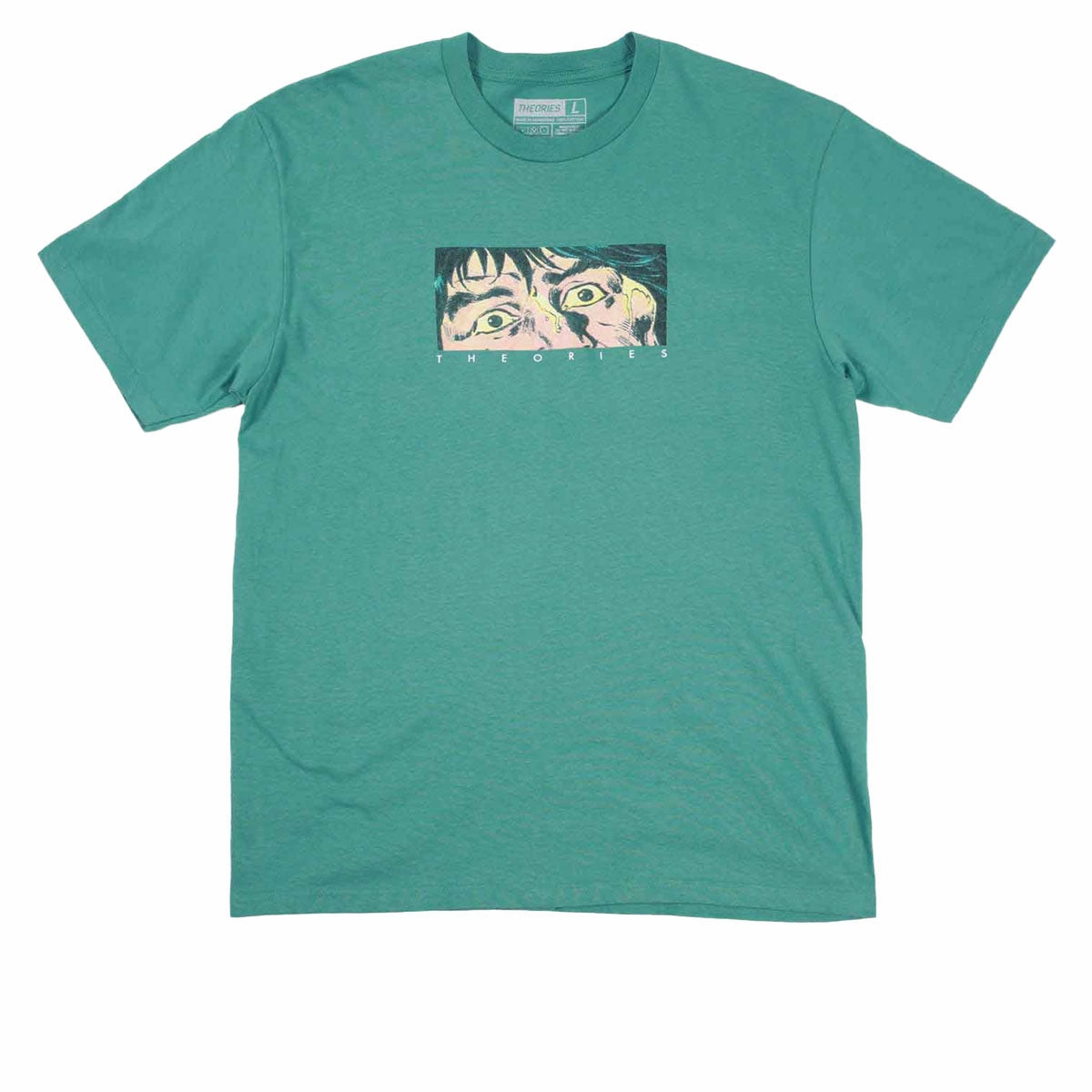 Theories Fixate T-Shirt - Ocean Stamps Safety Equipment