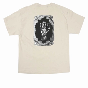 Theories Hand Of Theories T-Shirt - Sand Invitations Smartphones