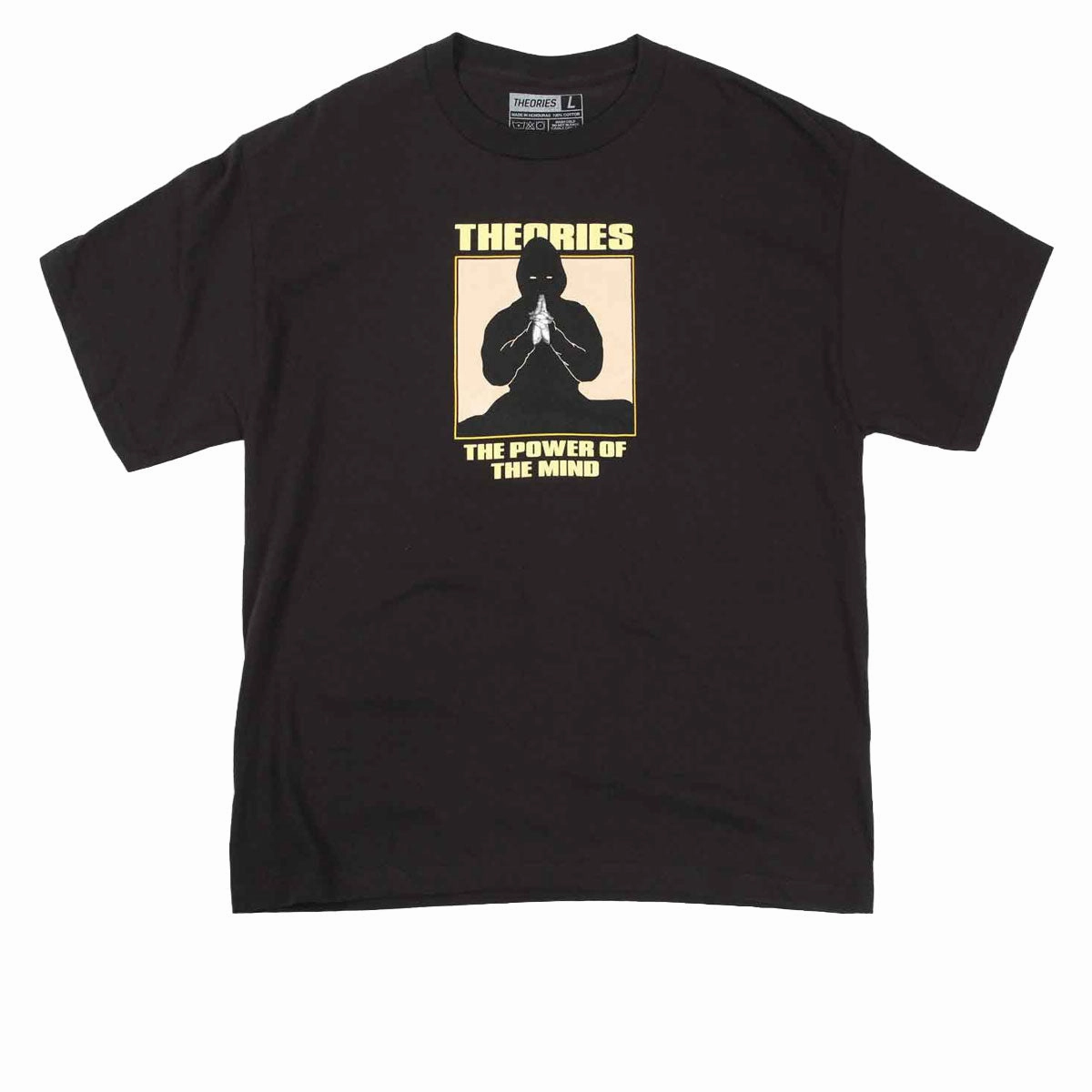 Theories Power Of The Mind T-Shirt - Black Restaurant Equipment Cleaning Supplies