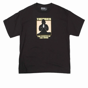Theories Power Of The Mind T-Shirt - Black Restaurant Equipment Cleaning Supplies