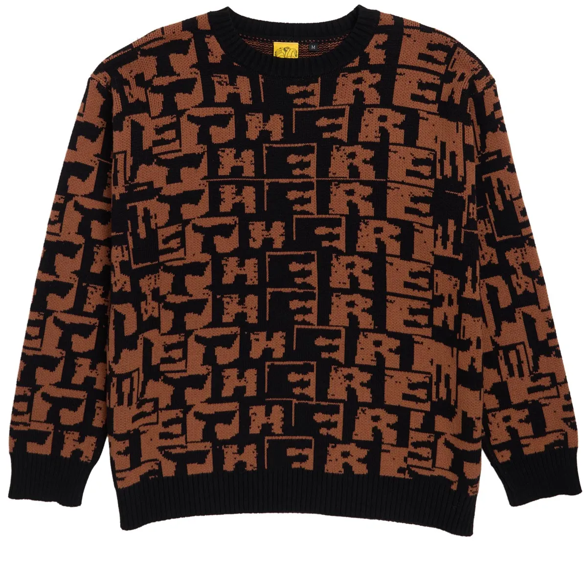 There Torn Sweater - Black/Brown Health Foods Skirts