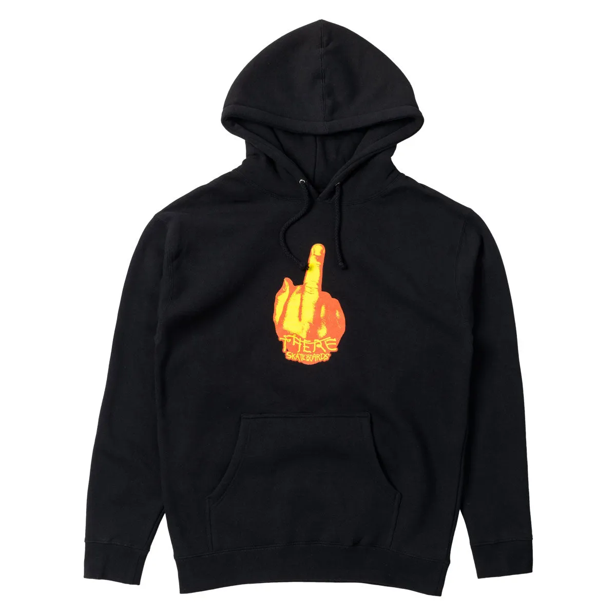 There Up Yours Hoodie - Black/Red/Yellow Travel Bags Gardening Tools