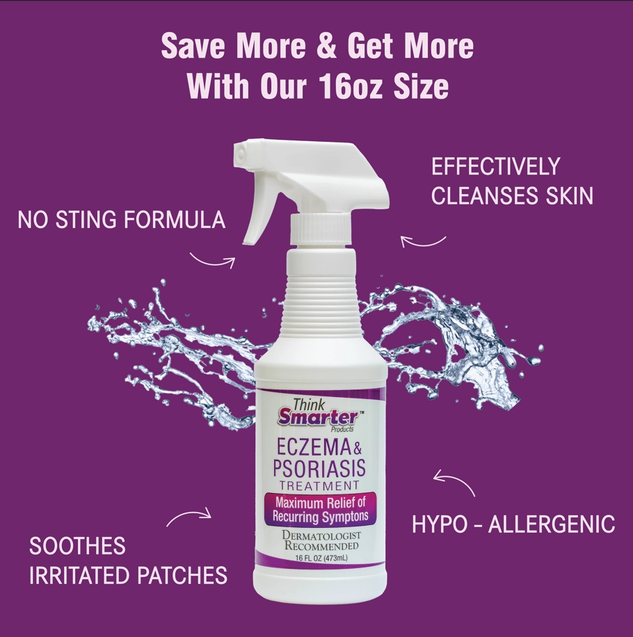 Think Smarter Products Eczema & Psoriasis Therapy with Hypochlorous Acid