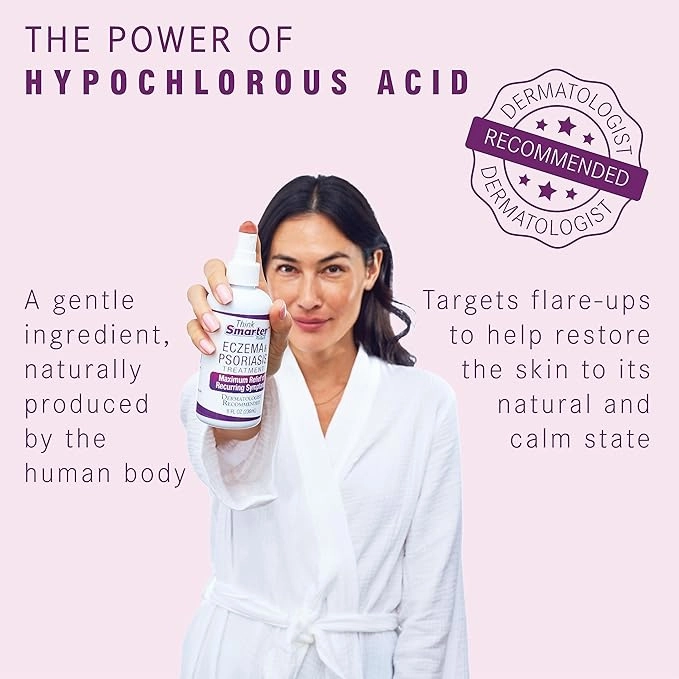 Think Smarter Products Eczema & Psoriasis Therapy with Hypochlorous Acid