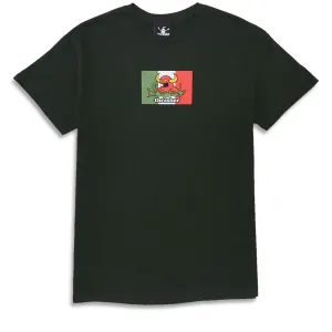 Thrasher x Toy Machine Hecho T-Shirt - Forest Green Shorts Action Figures