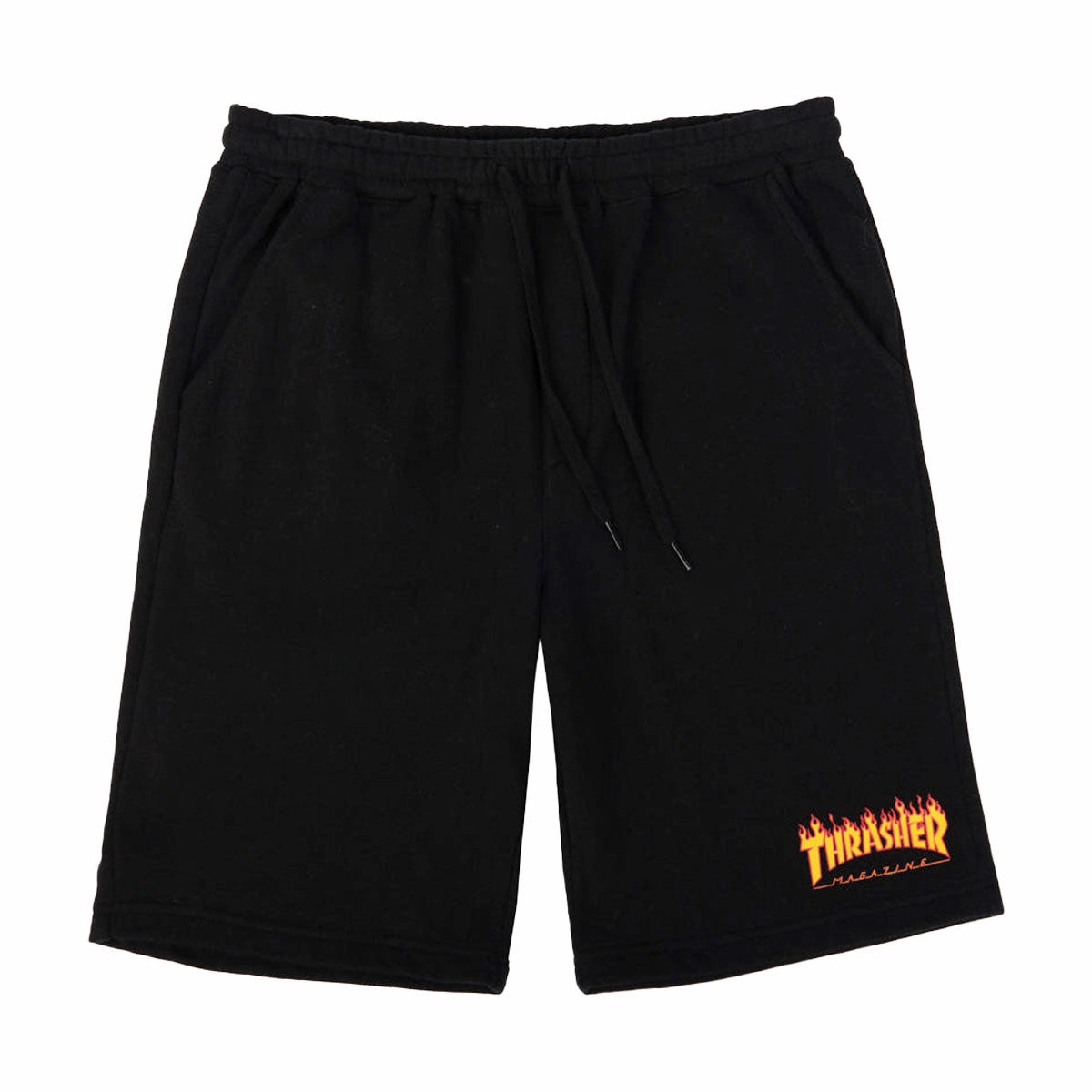 Thrasher Flame P.E. Shorts - Black Towels Pots
