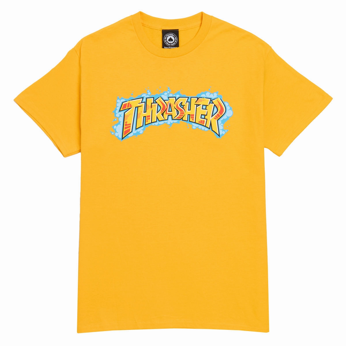 Thrasher Graff T-Shirt - Gold Baby Clothes Comfortable Essentials