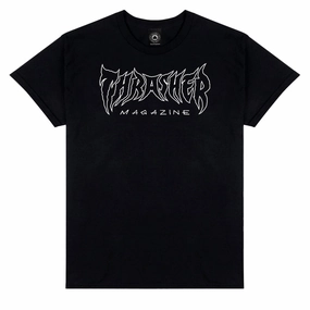 Thrasher Metal T-Shirt - Black Inflatable Pool T-Shirts
