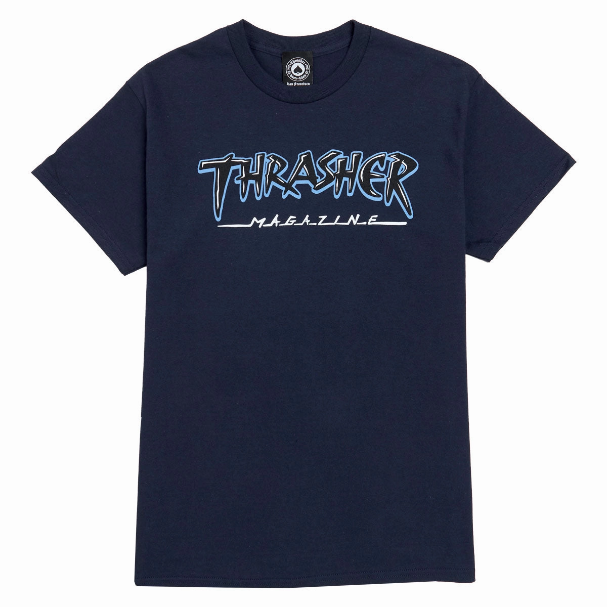 Thrasher Slash T-Shirt - Navy Gardening Tools Towels