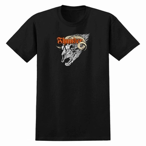 Thunder Screaming Shadowhorn T-Shirt - Black Sports & Outdoors New Arrivals