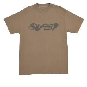 Tickets Quasi Blot T-Shirt - Faded Brown Limited Edition