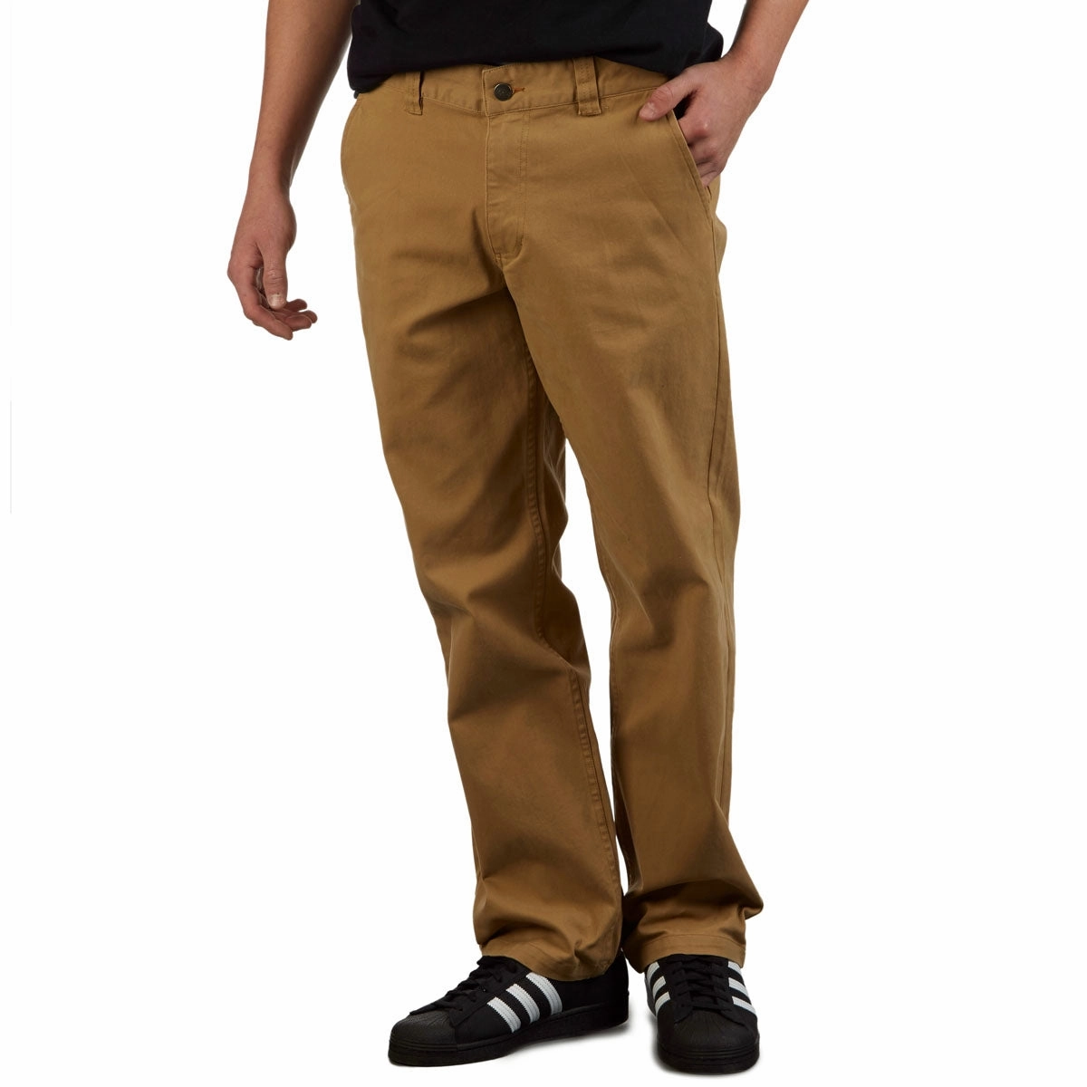Tickets CCS Relaxed Stretch Chino Pants - Khaki High-Quality Clothing