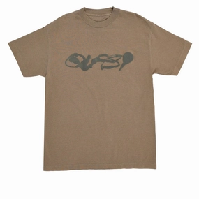 Tickets Quasi Blot T-Shirt - Faded Brown Limited Edition