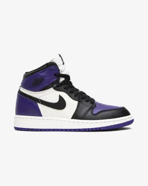 NIKE AIR JORDAN1 RETRO HIGH GS COURT PURPLE 2018 Ultra-soft piece