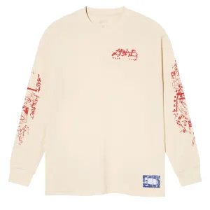 Toddler Gear Last Resort AB Tour Long Sleeve T-Shirt - Natural White Vintage-Inspired