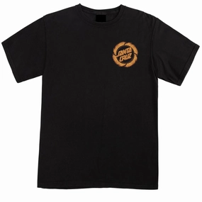 Toddler Gear Santa Cruz Womens Flame Ringed Dot T-Shirt - Black Movies