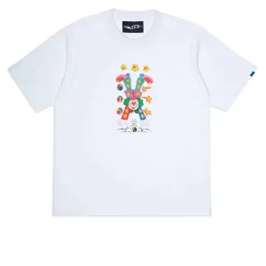 Toner WKND Paranoid T-Shirt - White Consoles