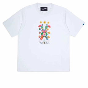 Toner WKND Paranoid T-Shirt - White Consoles