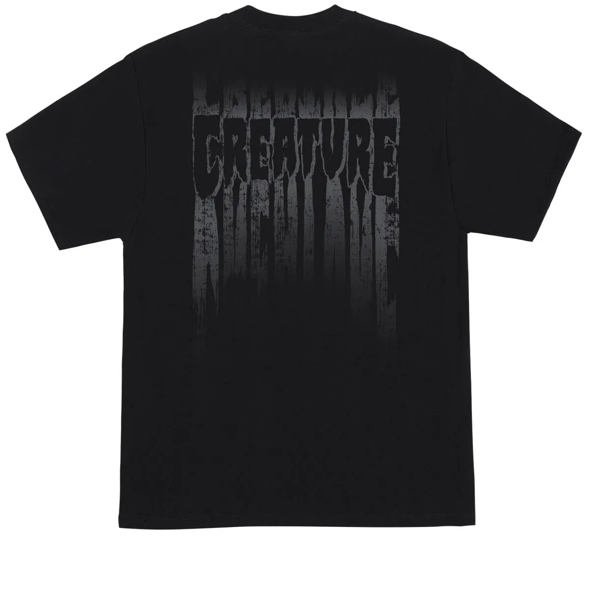 Tools Creature Tattered T-Shirt - Black Affordable Fashion