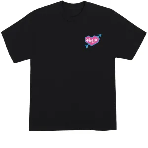 Tools Krux Heart Logo T-Shirt - Black/Pink/Blue/White Totes