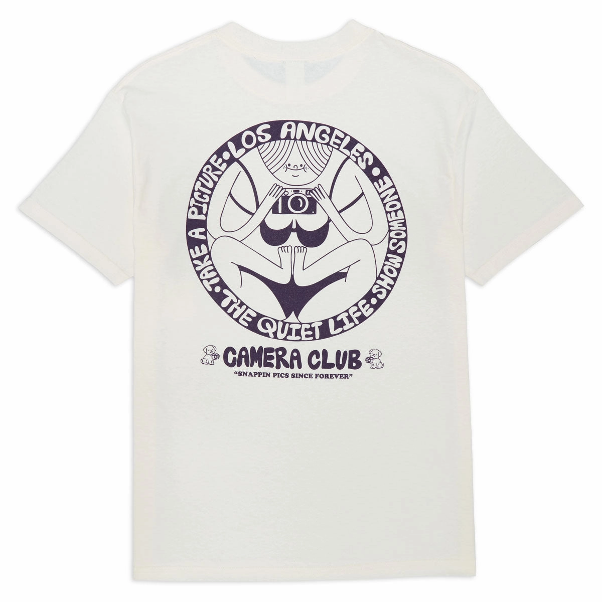 Tools The Quiet Life Take A Picture T-Shirt - Cream Bags