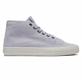 Toothpaste Globe Gillette Mid Shoes - Lilac Vinyl Records