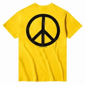 Toothpaste Violet Peace T-Shirt - Yellow Bubble Wrap