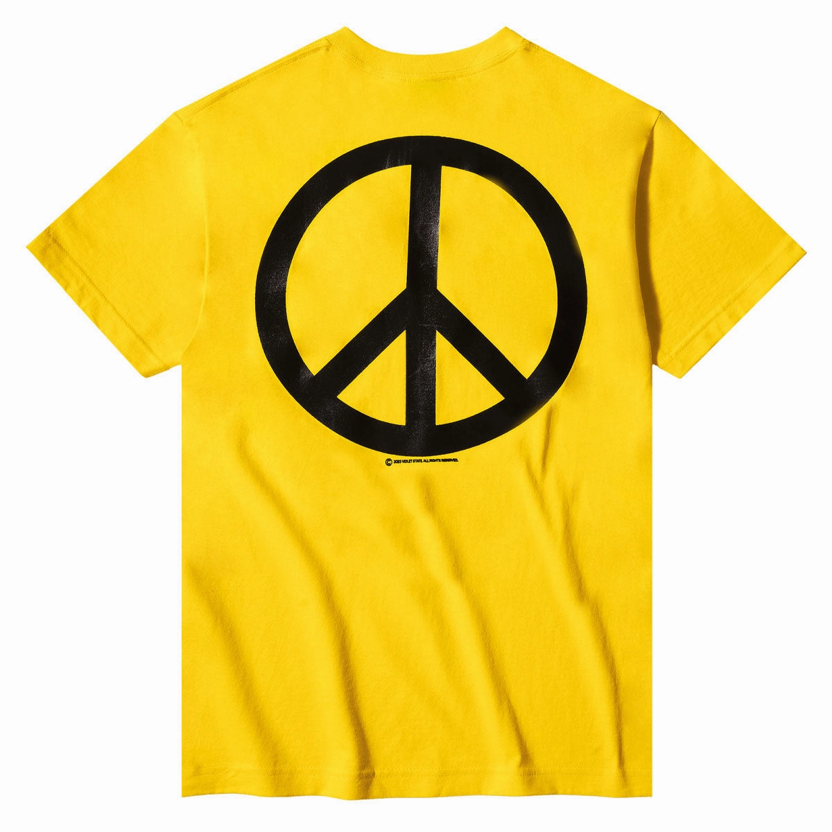 Toothpaste Violet Peace T-Shirt - Yellow Bubble Wrap